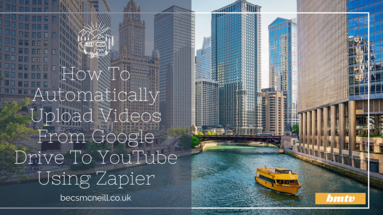 How To Automatically Upload Videos From Google Drive To YouTube Using Zapier