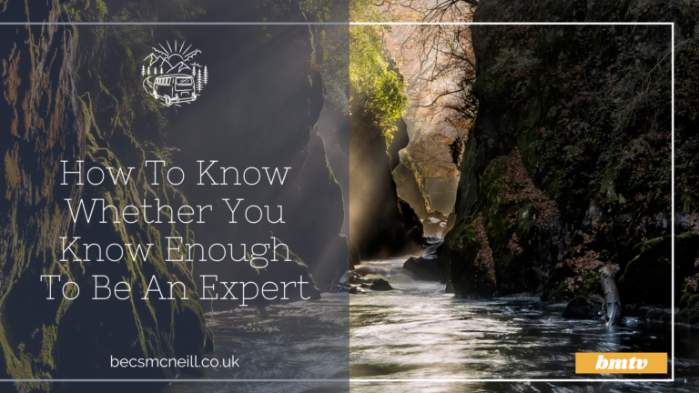 How To Know Whether You Know Enough To Be An Expert