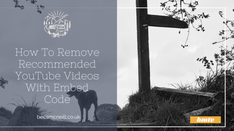 UPDATED: How To Remove Recommended YouTube Videos With Embed Code