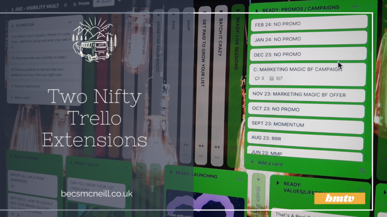 Two Nifty Trello Extensions